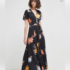 French Connection Shikoku Spaced Maxi Dress